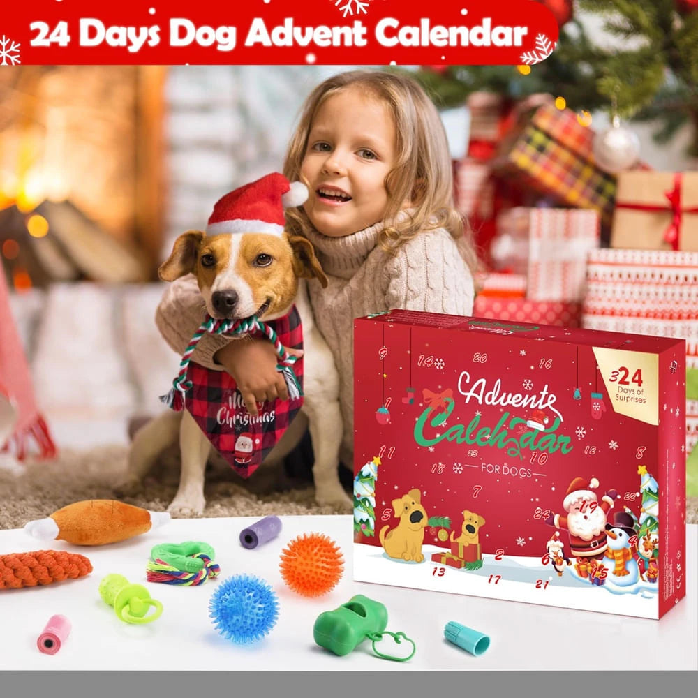 Hund Adventskalender 2025 – Repleksaker och tuggleksaker Hund Adventskalender 2025 – Repleksaker och tuggleksaker
